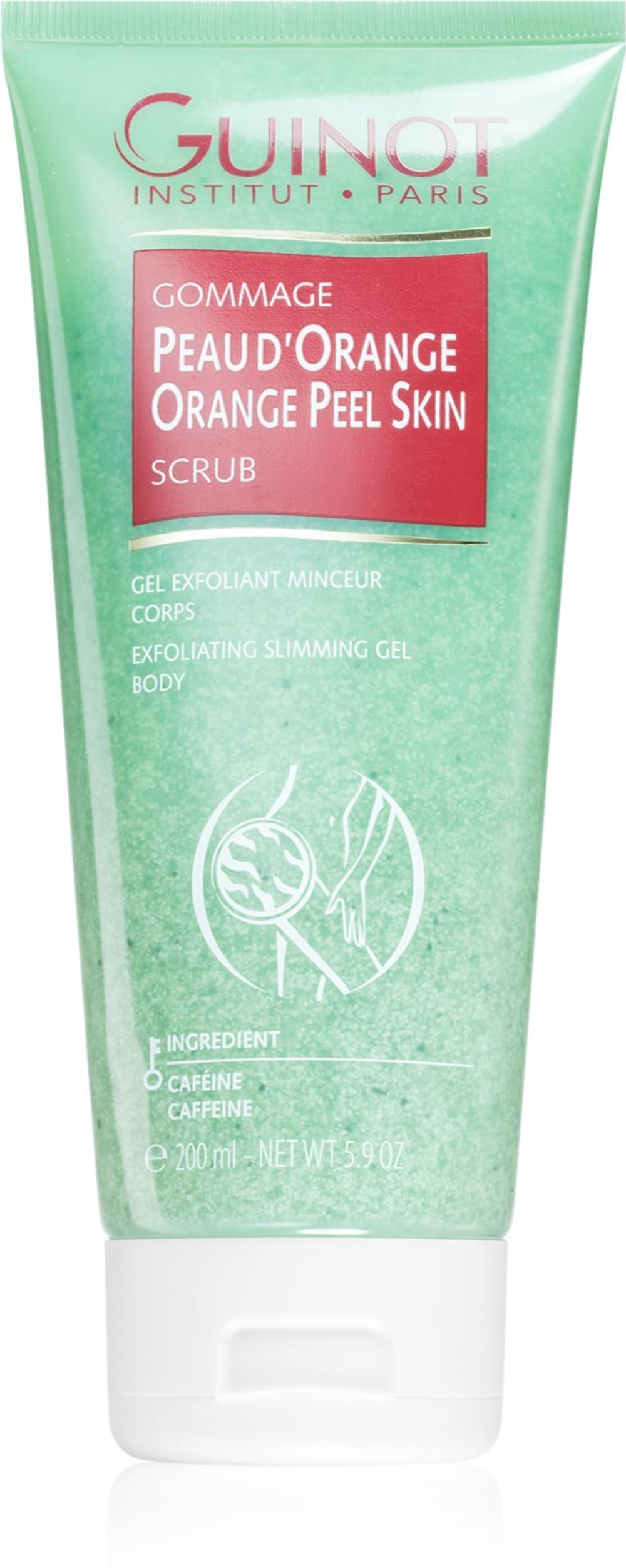 Guinot Orange Peel - антицеллюлитный скраб для тела /   200  ml  / GTIN 3500465281312