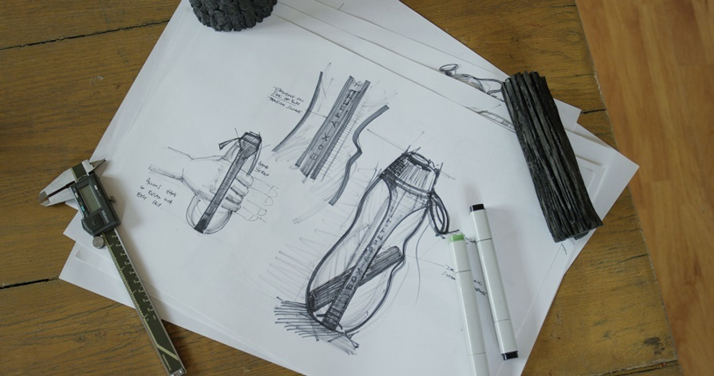 Экобутылка с фильтром eau good duo, 700 мл, серо-голубая