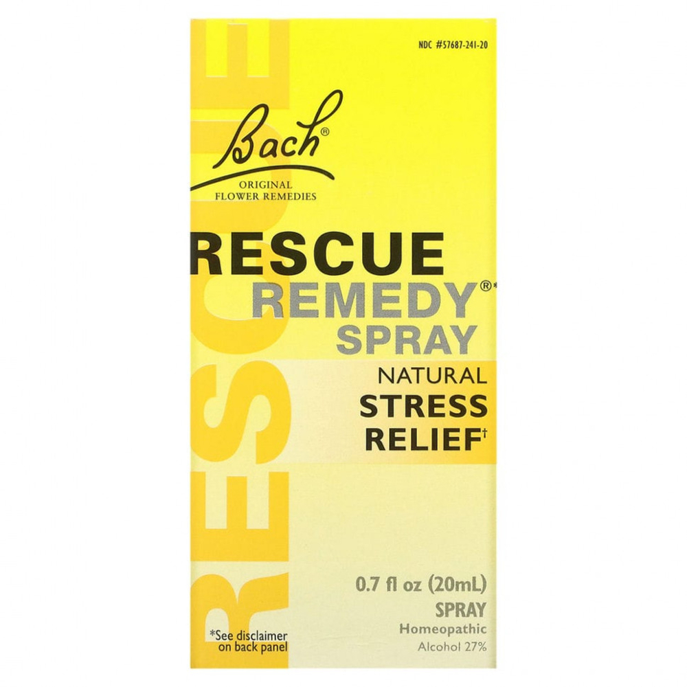 Bach, Original Flower Remedies, Rescue Remedy, 20 ml.