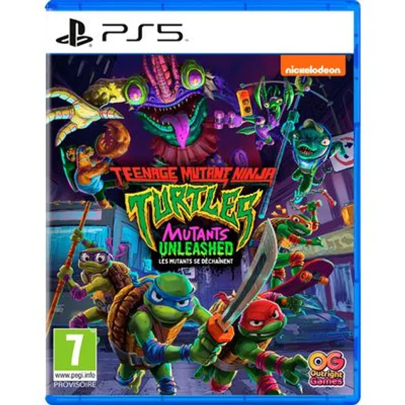 PS5 Teenage Mutant Ninja Turtles: Mutants Unleashed (Б/У, Английская версия, PPSA-17246)