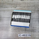 Ластик бело-серый 5*0,8*0,7 см, без шк, по 80 шт. в шоубоксе