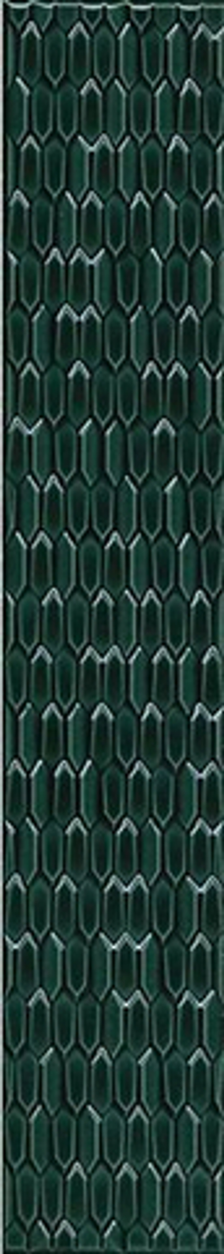 Бордюр Левада зеленый темный глянцевый (LSB001)