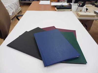 Твердый переплет дипломов и курсовых