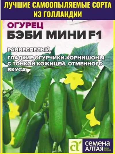 Семена огурцов Бэби-Мини F1