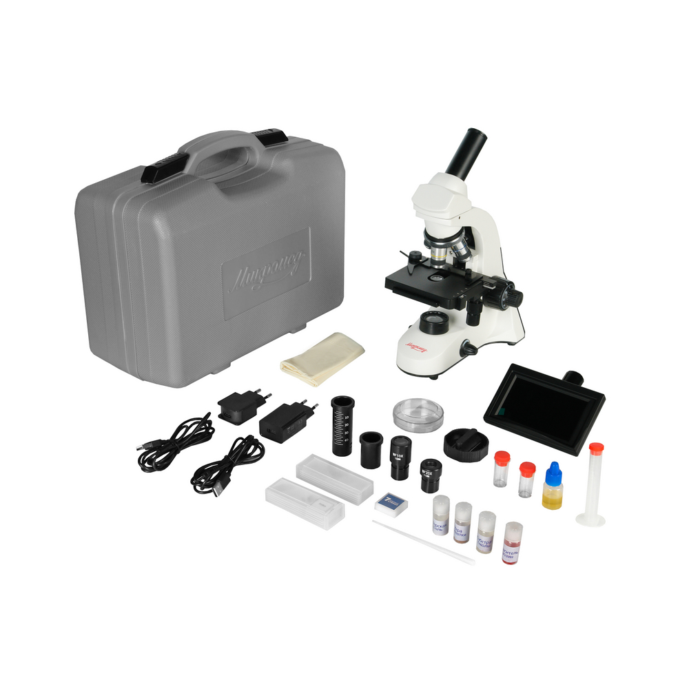 Микроскоп биологический Микромед С-11 (вар. 3B LСD) цифровой в кейсе
