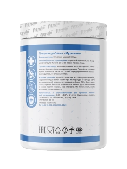 D3+K2 60 caps (Fitrule)