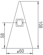 Светодиодный светильник для магнитной модульной системы, 5Вт