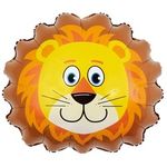 Шар (29"/74 см) Фигура, Большая голова Льва 1 шт.