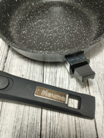 Сковорода АП 200мм съемная ручка ГРАНИТ Black Induction pro 020802и