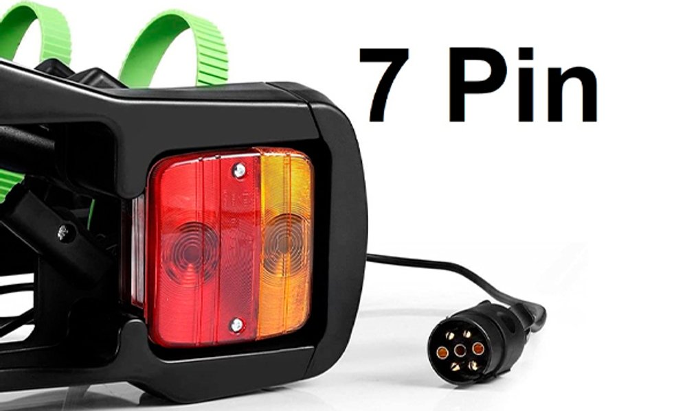 Велоплатформа WellTour-4 на фаркоп для 4 велос.  TB-005D4