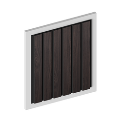 Стеновая панель HiWood декорированная, 270x12 см