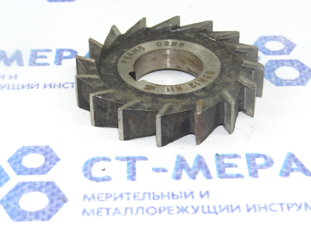 Фреза 3-хсторонняя 63х12х22 KII Р6АМ5 0206 z=16 прямозубая