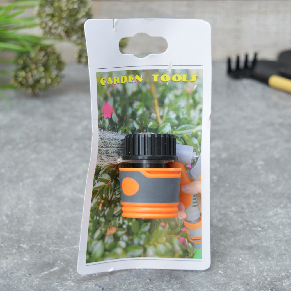 Переходник - соединитель для шлангов 3/4, с аквастопом NNATA145