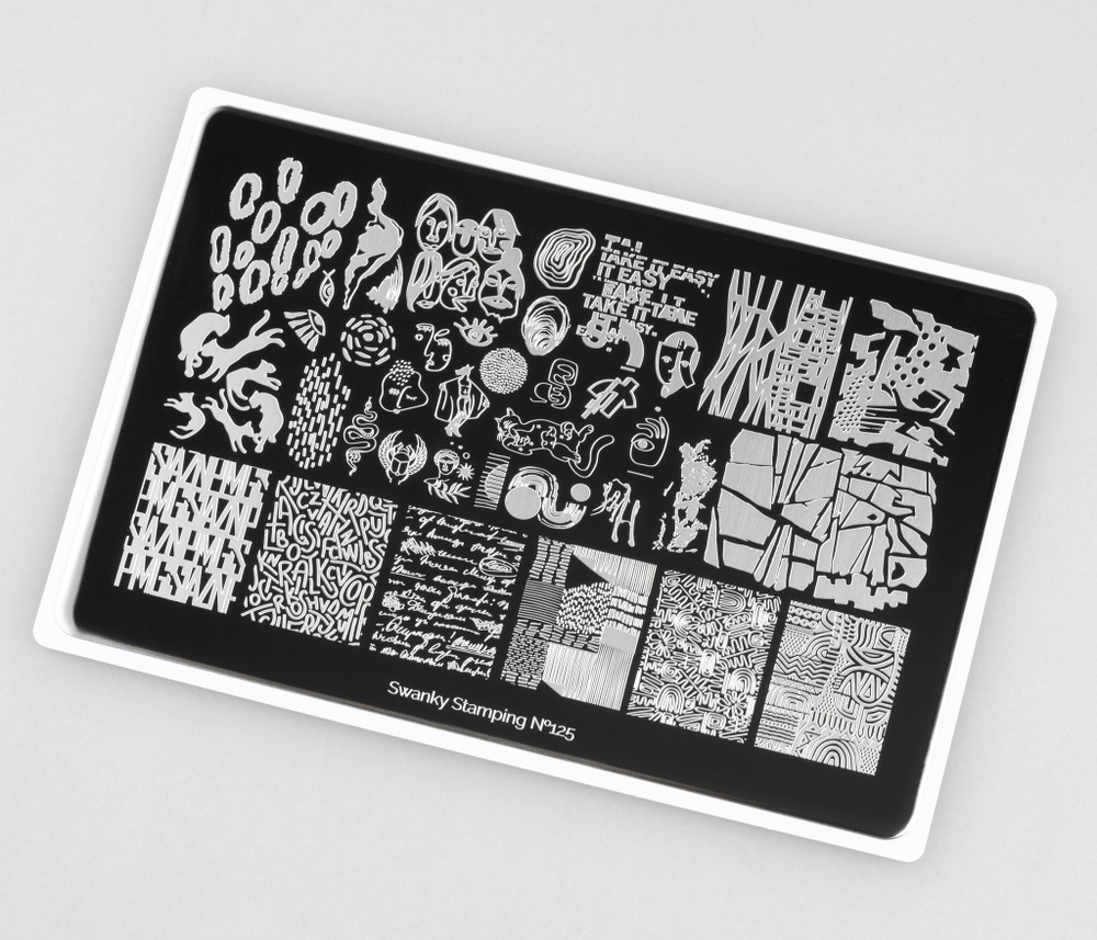 Swanky Stamping Пластина для стемпинга 125