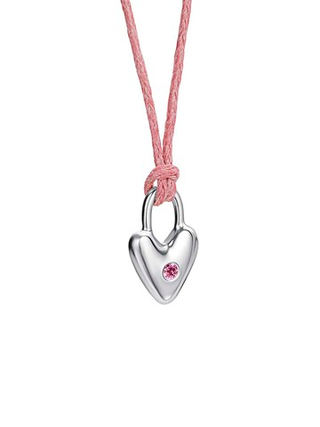 Подвеска Замочек на шнурке