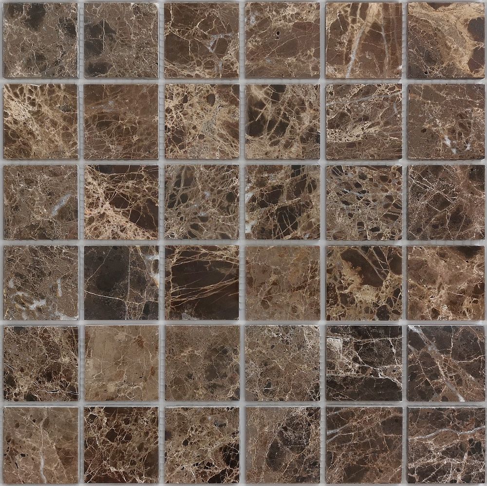 Мозаика Emperador Dark POL 48x48x7