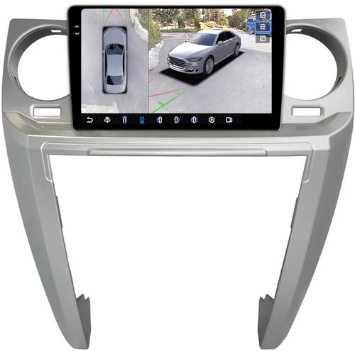 Магнитола для Land Rover Discovery 3 2005-2009 (прямые углы) - FarCar BX9-360-9603A монитор 9.5" 2K QLED на Android 13, Быстрая, CarPlay, 4G SIM-слот, 4 камеры в комплекте