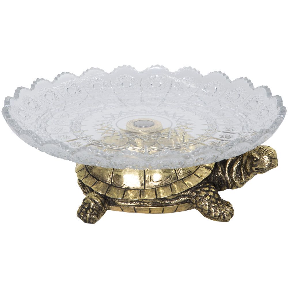 Фруктовница-конфетница Черепаха - 7 Бронза