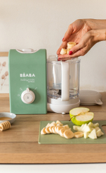 Блендер-пароварка для детского питания 5 в 1 BEABA Babycook Express зеленый