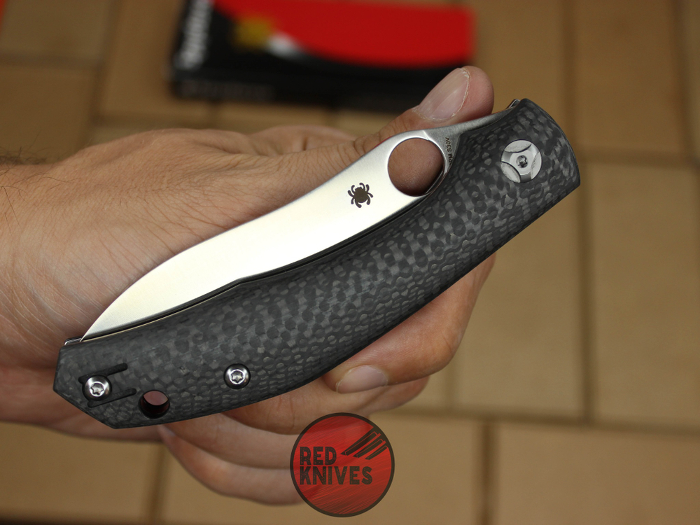 Нож Spyderco Kapara А+++ - рукоять карбон C241CFP