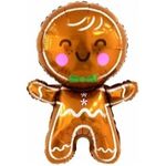 Шар (28"/71 см) Фигура, Пряничный человечек