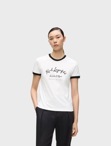 Футболка KARL LAGERFELD Cote D Azur T-Shirt