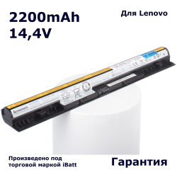 Аккумулятор iBatt 2200mAh, для IdeaPad G505S 59403088 59409531 Z710 59435241 Z50-70 Z50-75 G70-80 G70-35 G70-70 G40 30 G40-30 B7080 80MR00Q0RK