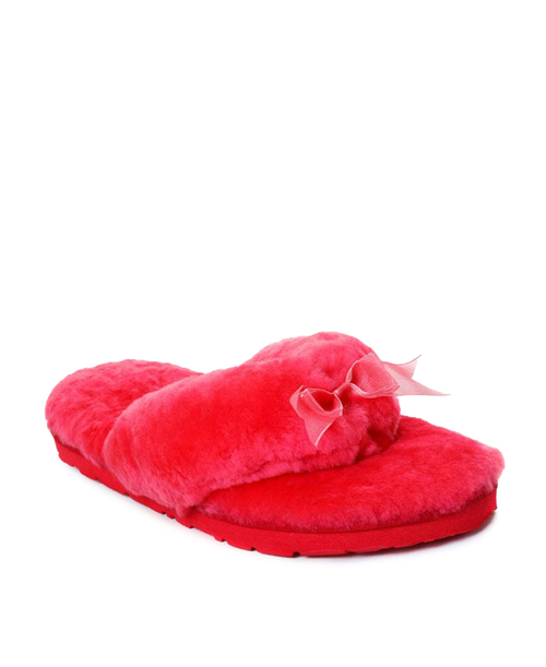 FLUFF FLIP FLOP II-watermelon red