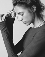 LS Ribbed T-Shirt Nine Iron