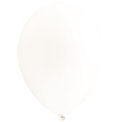Шар латексный Пастель Белый 35 см