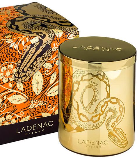 Snake, свеча Africa collection, Ladenac Milano