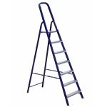 Стремянка стальная 7 ступеней "Алюмет", 24777---