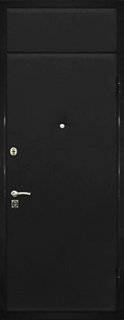 Квартирная дверь с фрамугой вверху - 1252