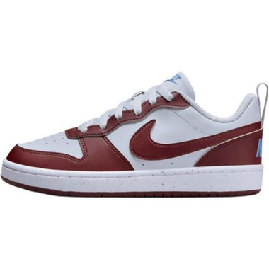 Женские кроссовки Nike Court Borough Low Recraft GS 'Dark Team Red Pure Platinum' DV5456-006
