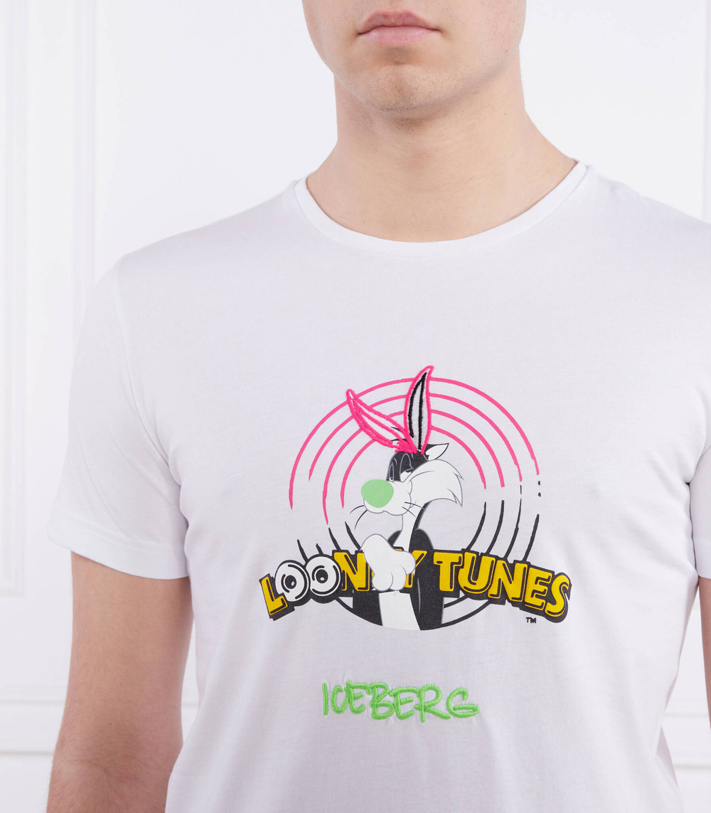 Футболка Iceberg - белый(232 I1P F01B 6301)