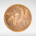 Italy 10 Centesimi 1932 R "Victor Emmanuel III", F