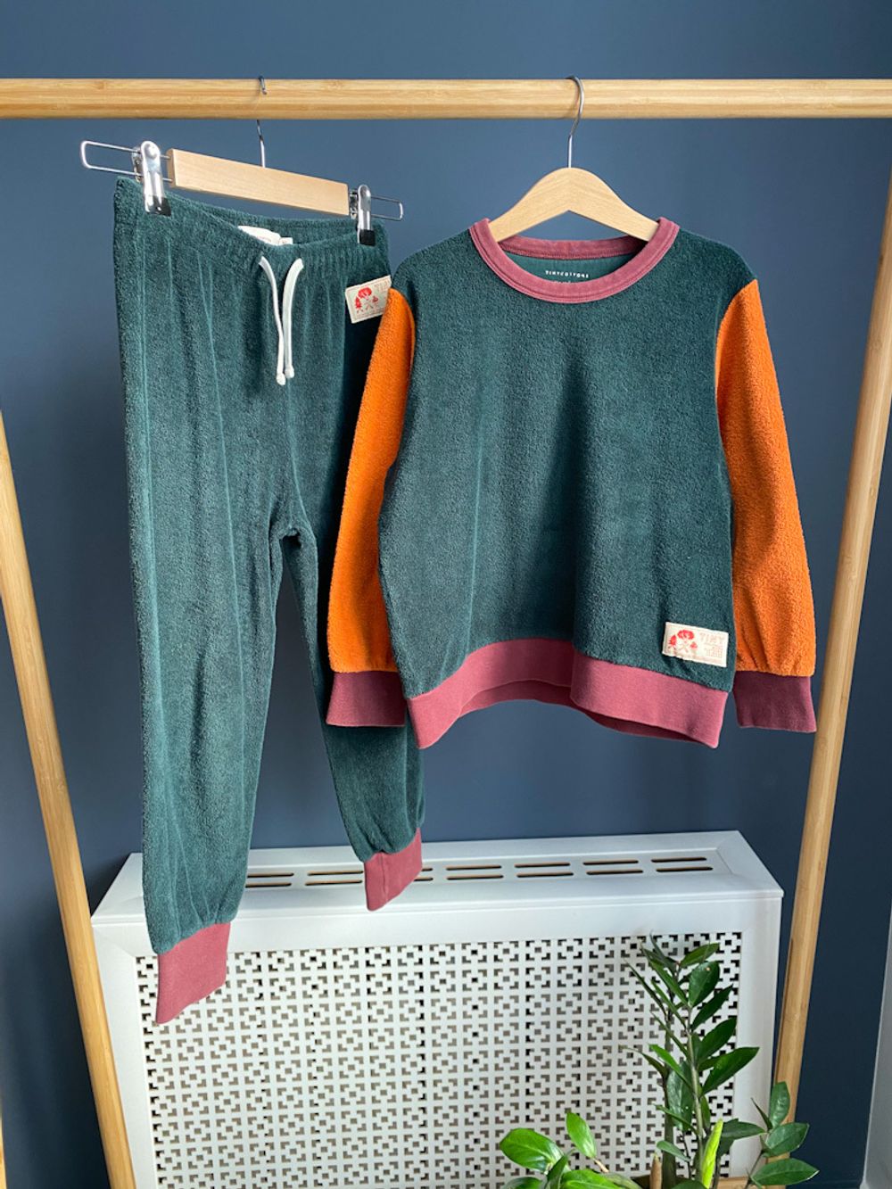 Хлопковый костюм Tinnycottons, 128