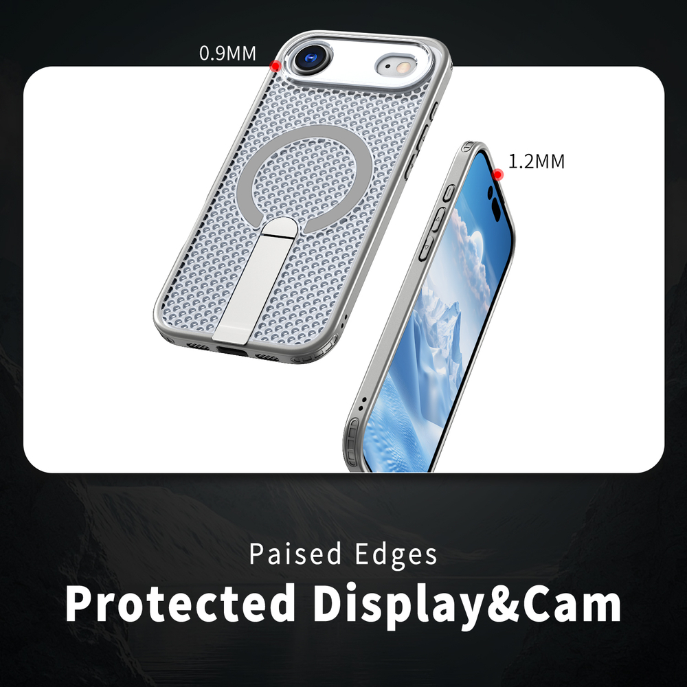 Прозрачный чехол Mesh Pro Magnetic Case для iPhone 17 Air