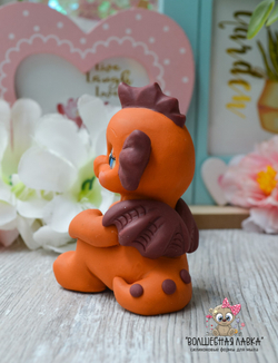 Силиконовая форма Дракончик Рубик