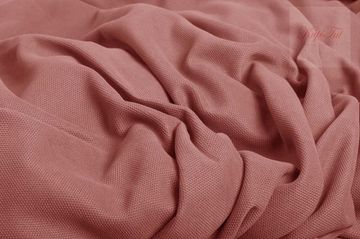 XL-Комплект штор Палермо (пыльная роза) и вуаль (белый)