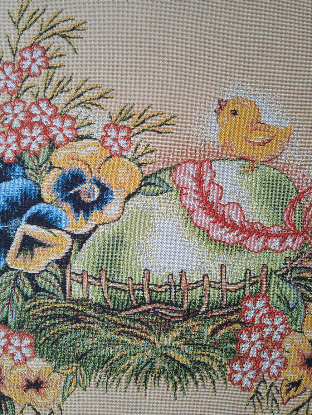 Набор декоративных гобеленовых салфеток (40*40) - 3 шт. Христос воскресе