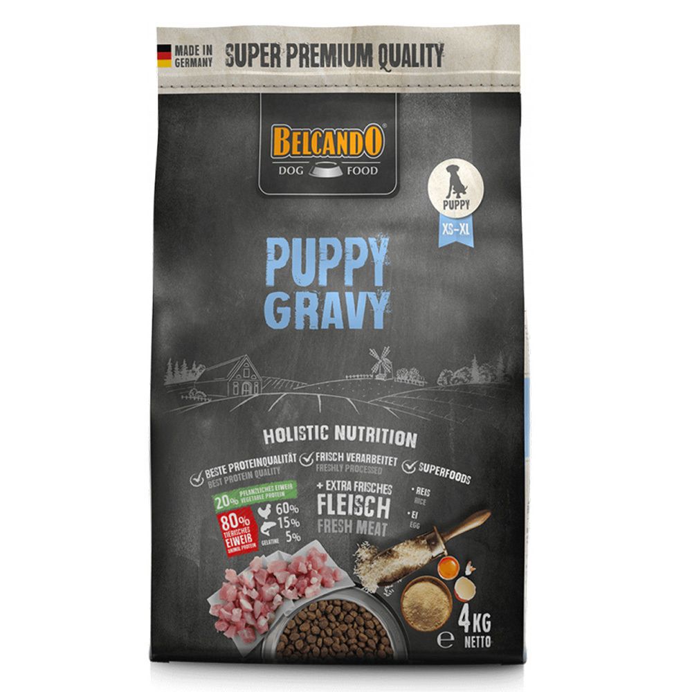 Сухой корм Belcando Puppy Gravy птица 4 кг