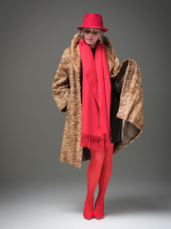 Шуба винтаж / натуральная норка .