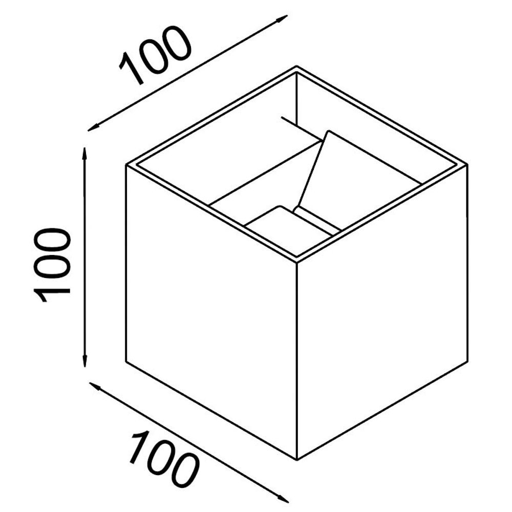 9226 Настенный уличный светильник DAVOS