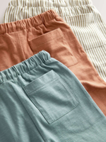 Брюки для мальчика Next E60-820, 3 шт., Кирпичный, Молочный, Голубой