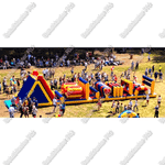 Надувная полоса препятствий "Веселые старты"