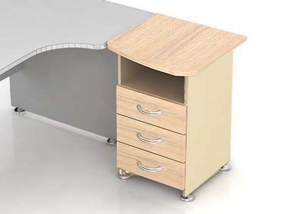 К36 Модерн (М22+М36+М20) Тумба приставная правая 500х600х740