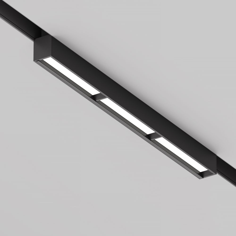 Трековый магнитный светодиодный светильник Maytoni   TR106-2-18W3K-B