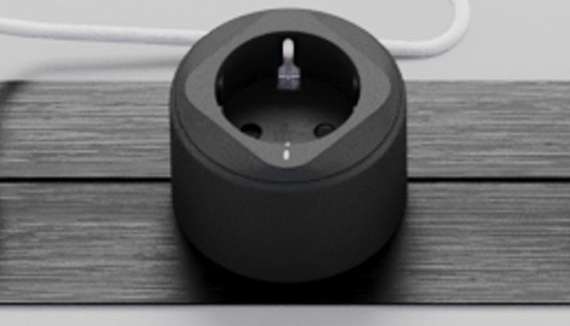 Адаптер трековой розетки T6R-B.N Черный d65