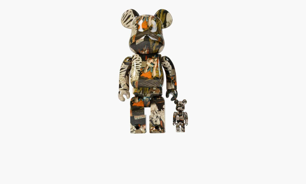 Bearbrick Utagawa Kuniyoshi The Haunted Old Palace "100% and 400%"